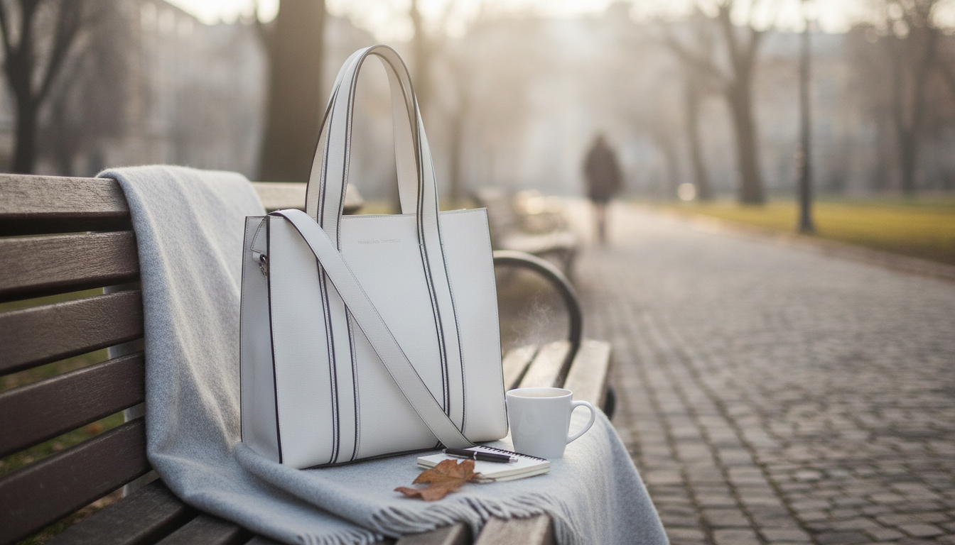 Brunello Cucinelli White Leather Shoulder Tote: Review
