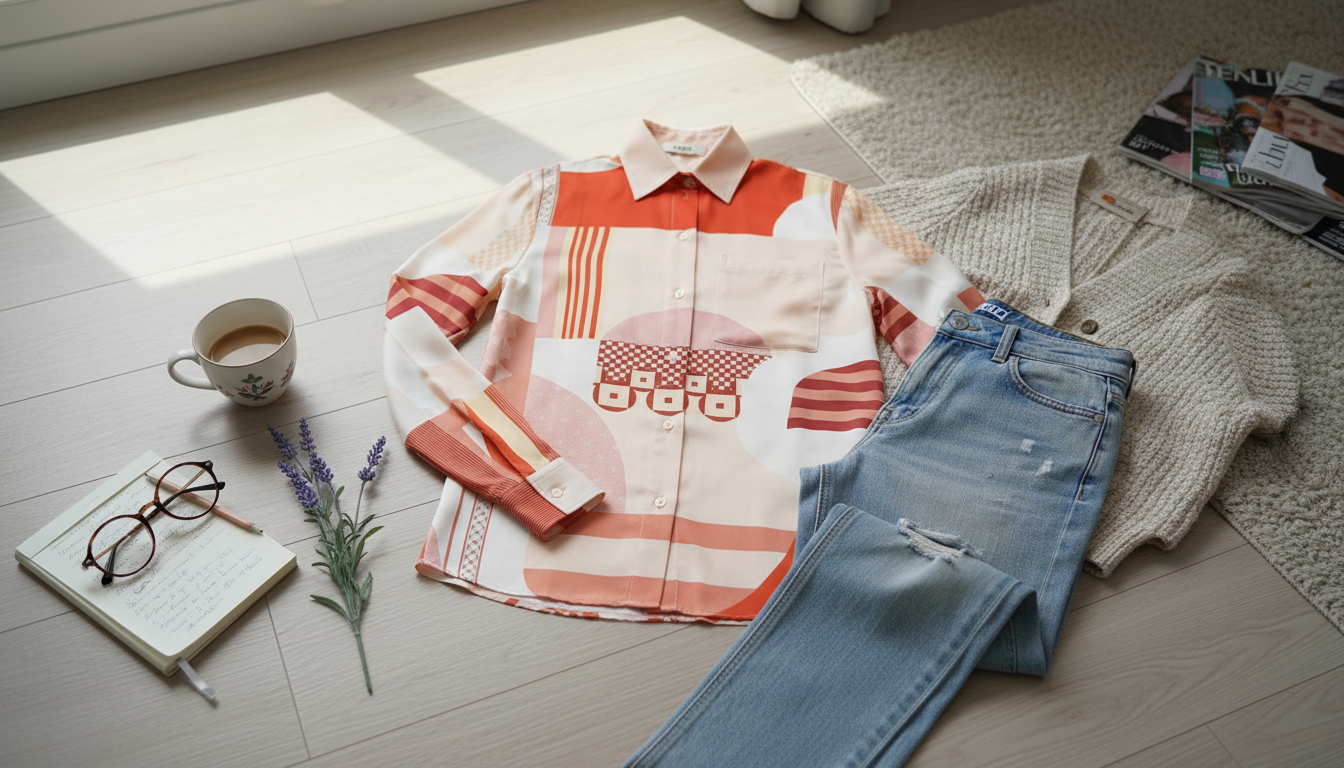 Fendi Pink Silk Patchwork Shirt: Styling & Care Tips