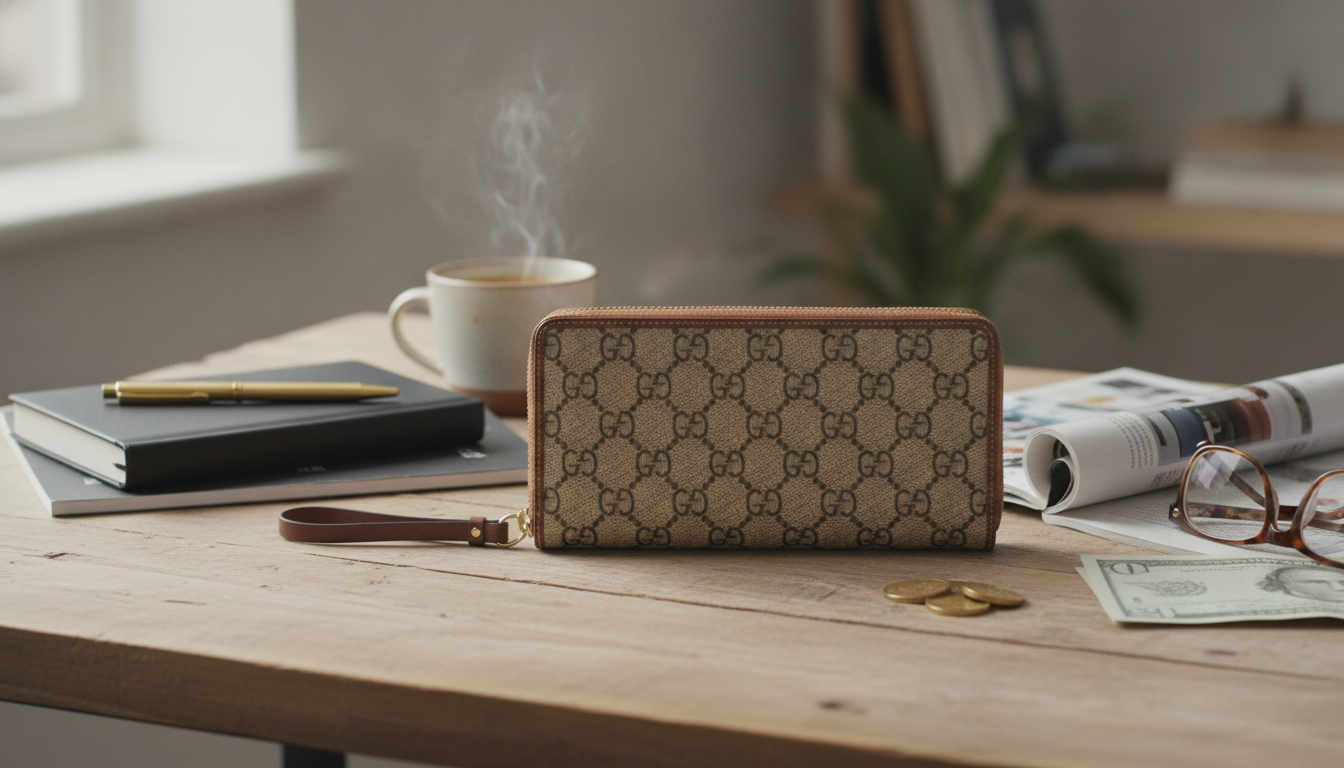 Gucci GG Zip-Around Wallet: Secure, Compact & Organized
