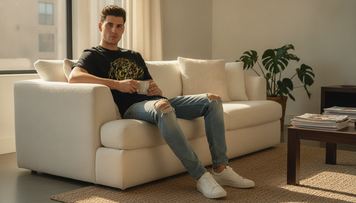 Versace Iconic Monogram Cotton Tee: Style, Fit & Care