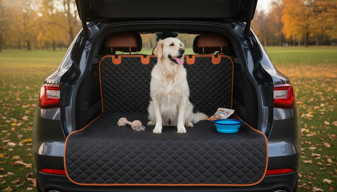 Waterproof Pet Cargo Liner: Clean SUV & Sedan Back Area