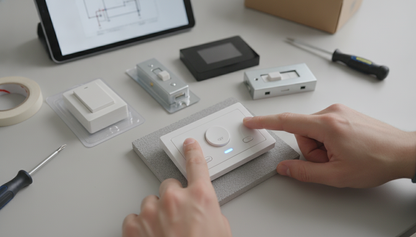 Turning Off a New Switch: Toggle, Dimmer, Smart